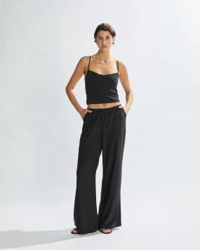 Alias Pants Black Cropped