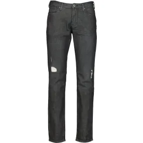 Armani 'J06' Distressed Slim Fit Jeans