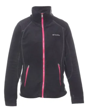 Black Columbia Fleece - L