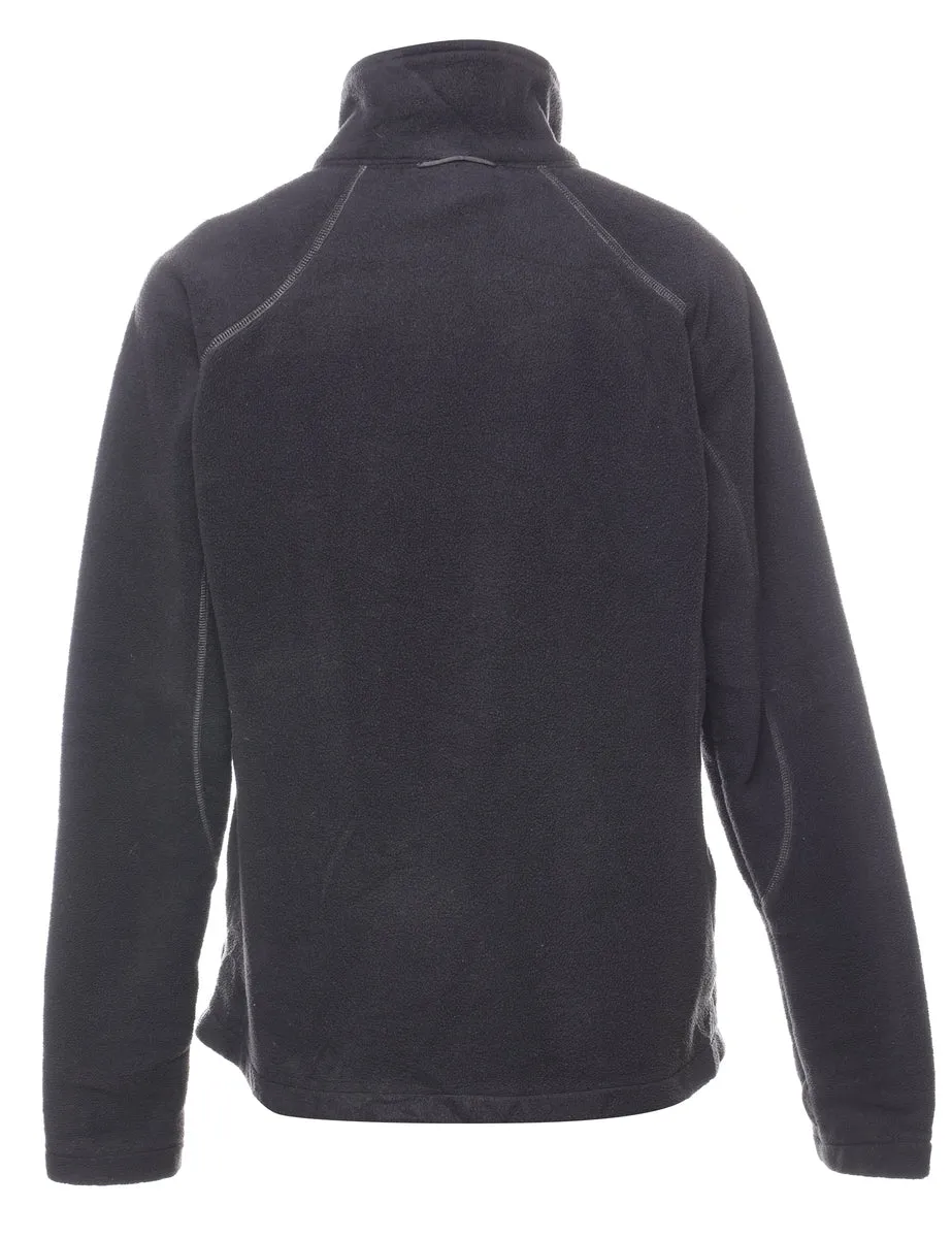 Black Columbia Fleece - L