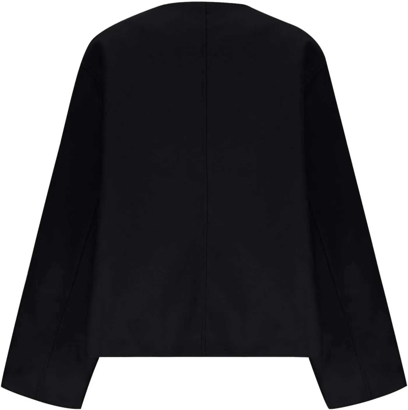 Lmdudan Women Warm Pea Coat Notched Lapel Neck Cropped Double Breasted Button Down Trench Overcoat Jackets with Pockets 2024