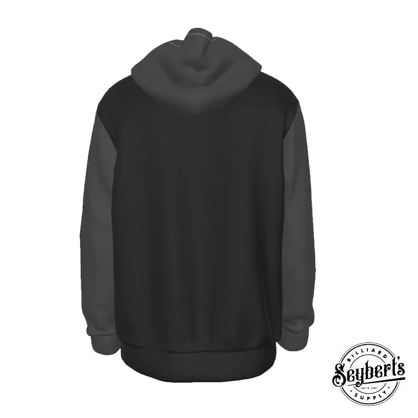 Seybert's Black and Grey Shadow Hoodie